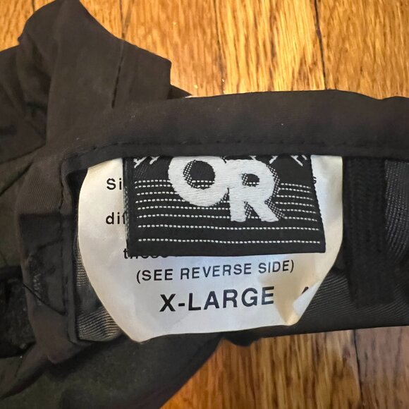 Outdoor Research Gore-Tex Modular Mitt Shell Black Mittens w/ Liners - Men's XL - Picture 5 of 8